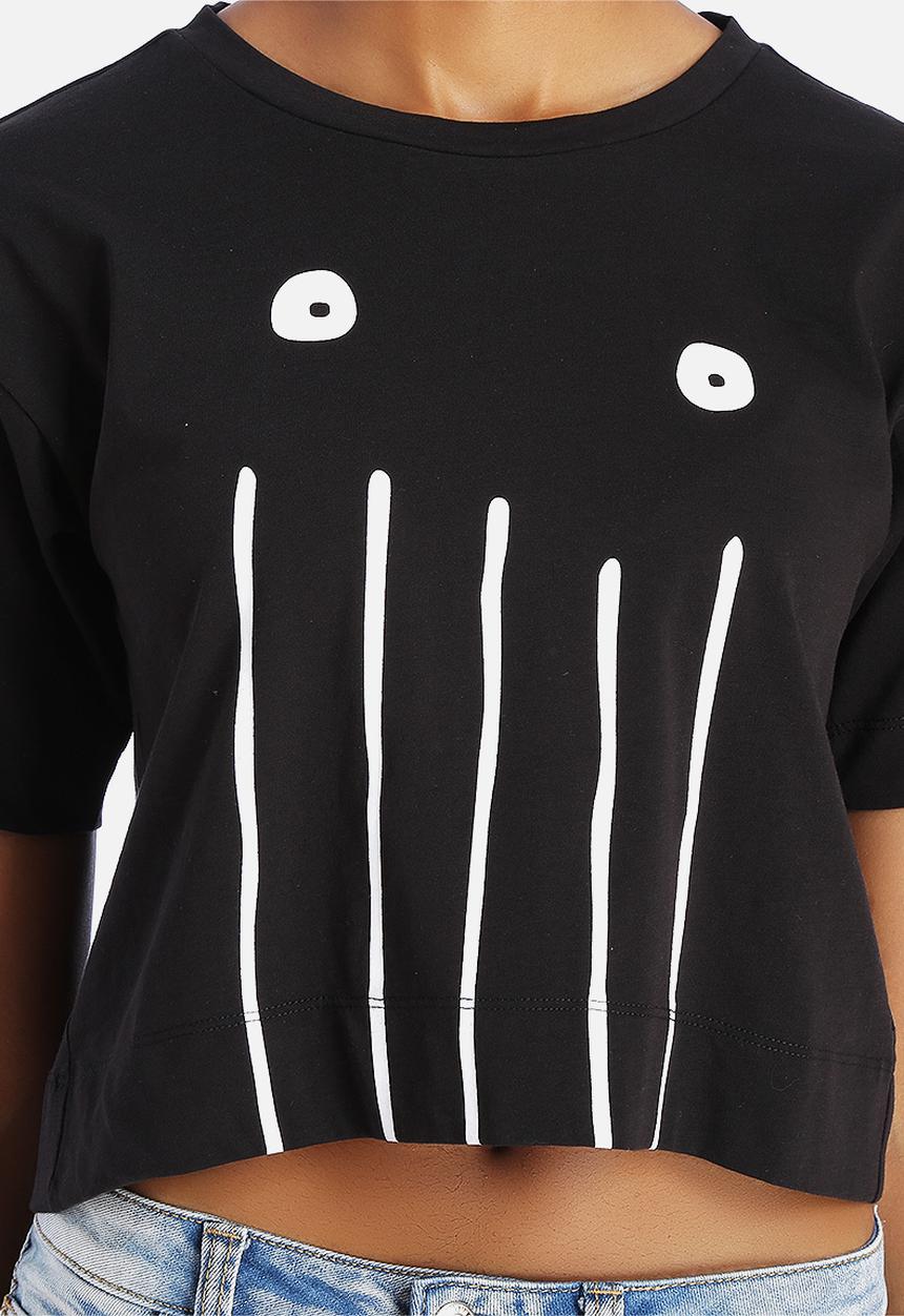 G-STAR - Cropped Face Tee