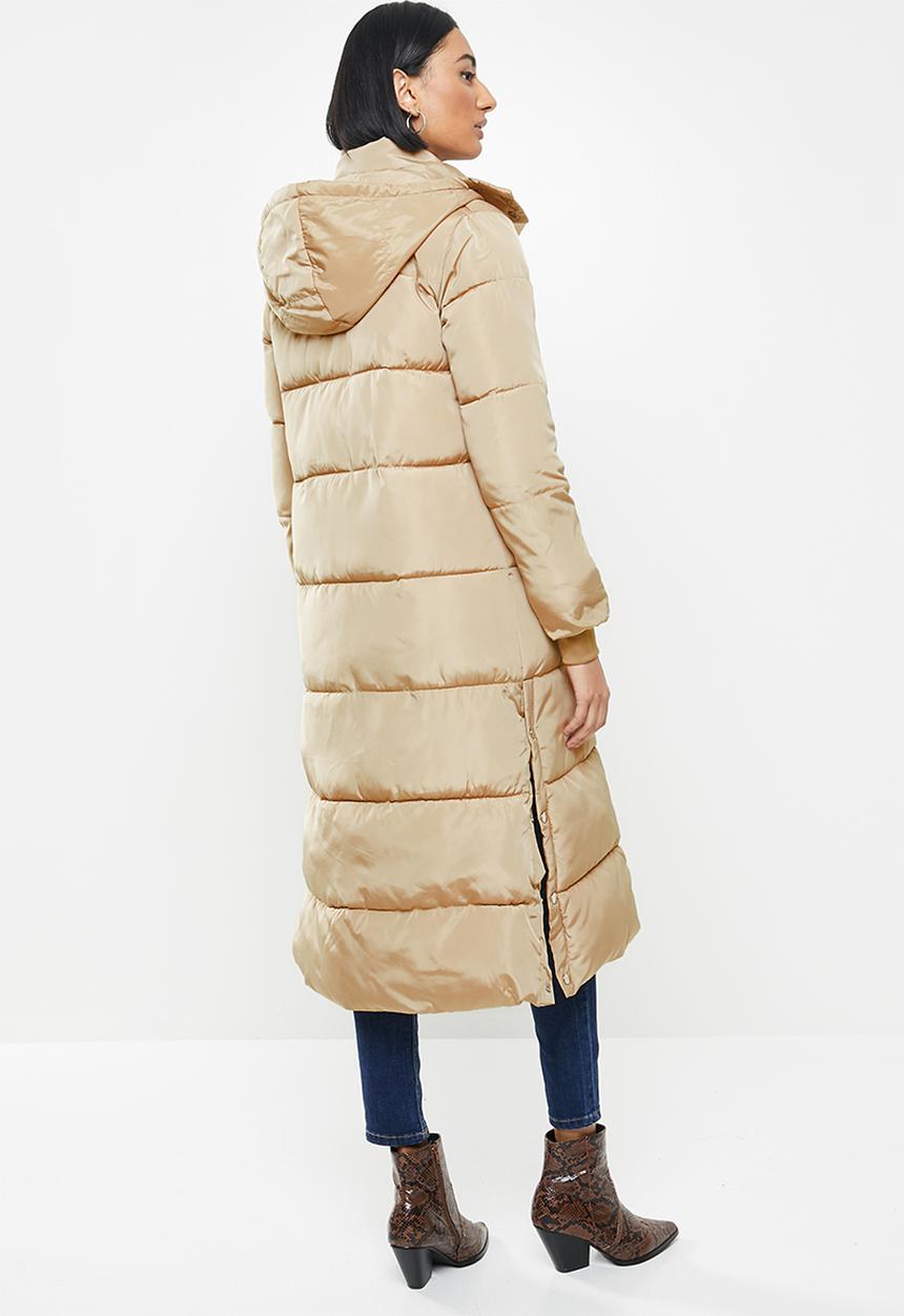STYLE REPUBLIC - Maxi puffer - stone