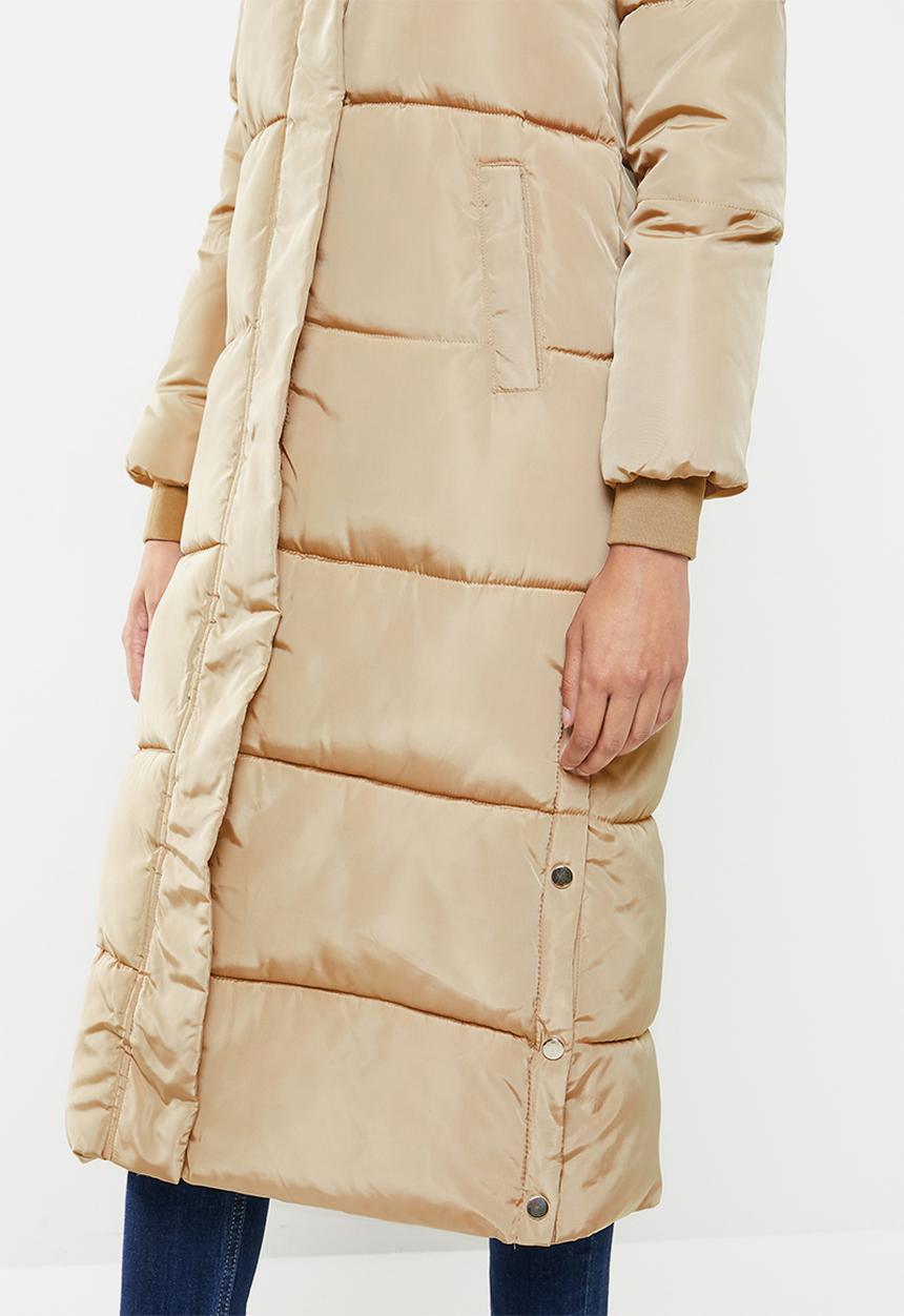 STYLE REPUBLIC - Maxi puffer - stone