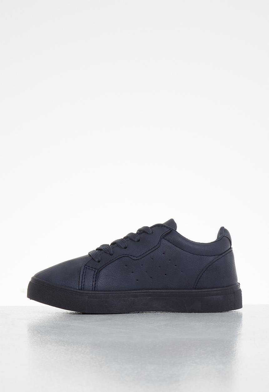 SOVIET - K issey low cut casual lace ups - navy