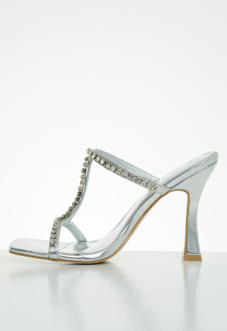 MILLA - Liana mule - silver