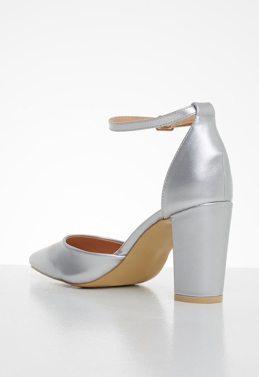 Superbalist - Ellen block heel - silver
