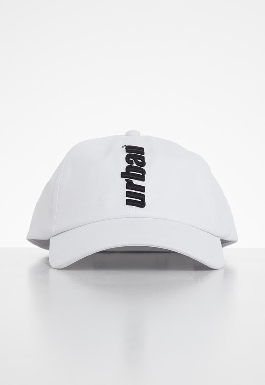 Urban - Urban embroidered cap - white