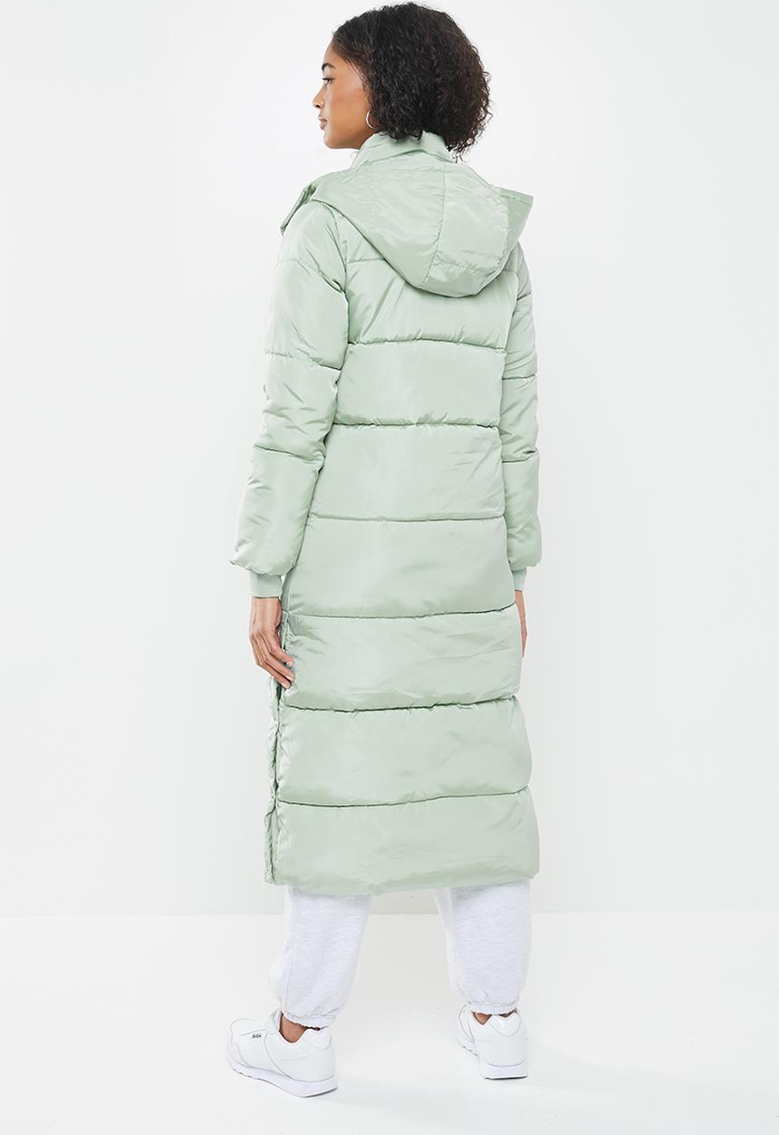STYLE REPUBLIC - Maxi puffer - green