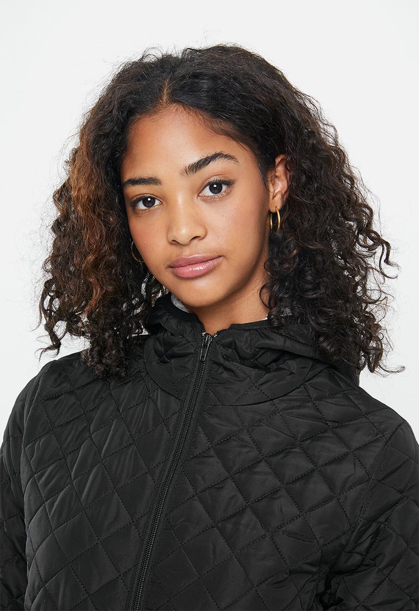 STYLE REPUBLIC - Quilted puffer - black