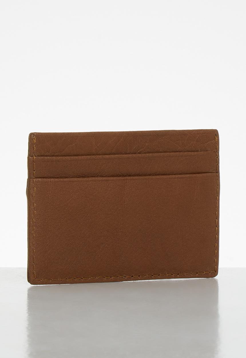 Superbalist - Leather cardholder - brown