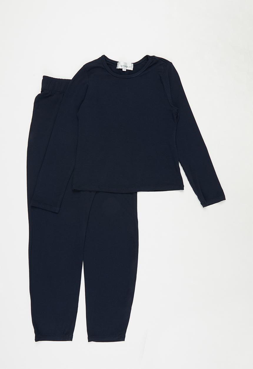 Superbalist - Girls soft feel sleep set - navy