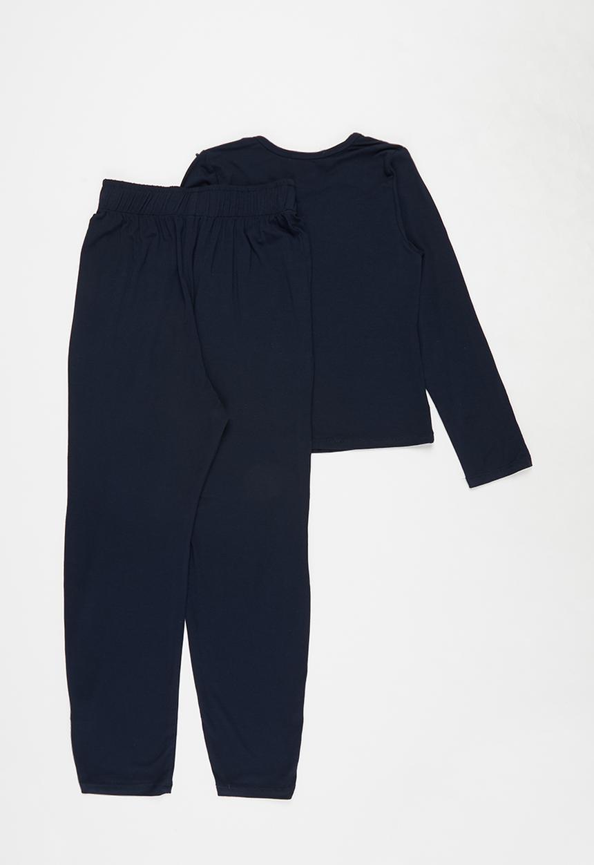 Superbalist - Girls soft feel sleep set - navy