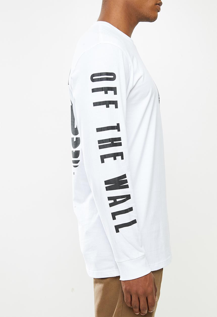 Vans - Vans reflect long sleeve tee - white