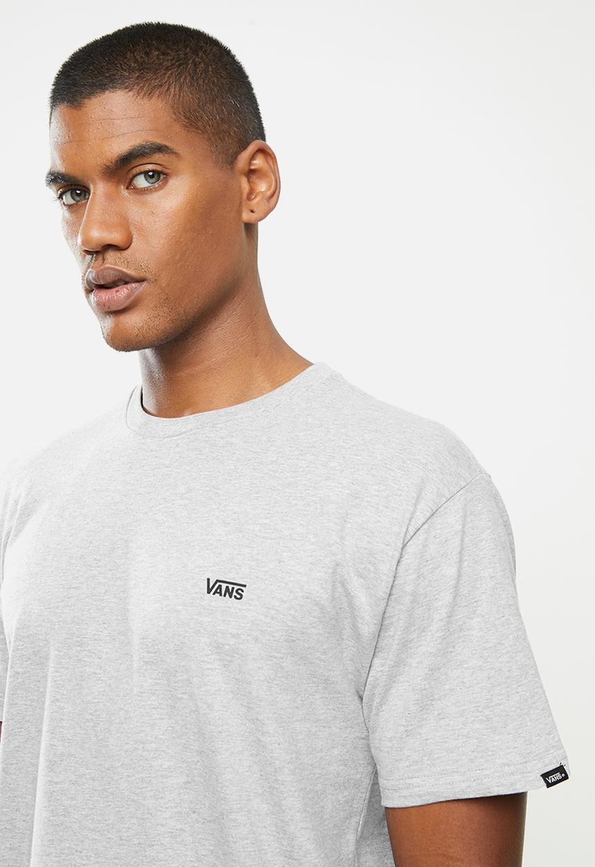 Vans - Left chest logo tee - athletic heather
