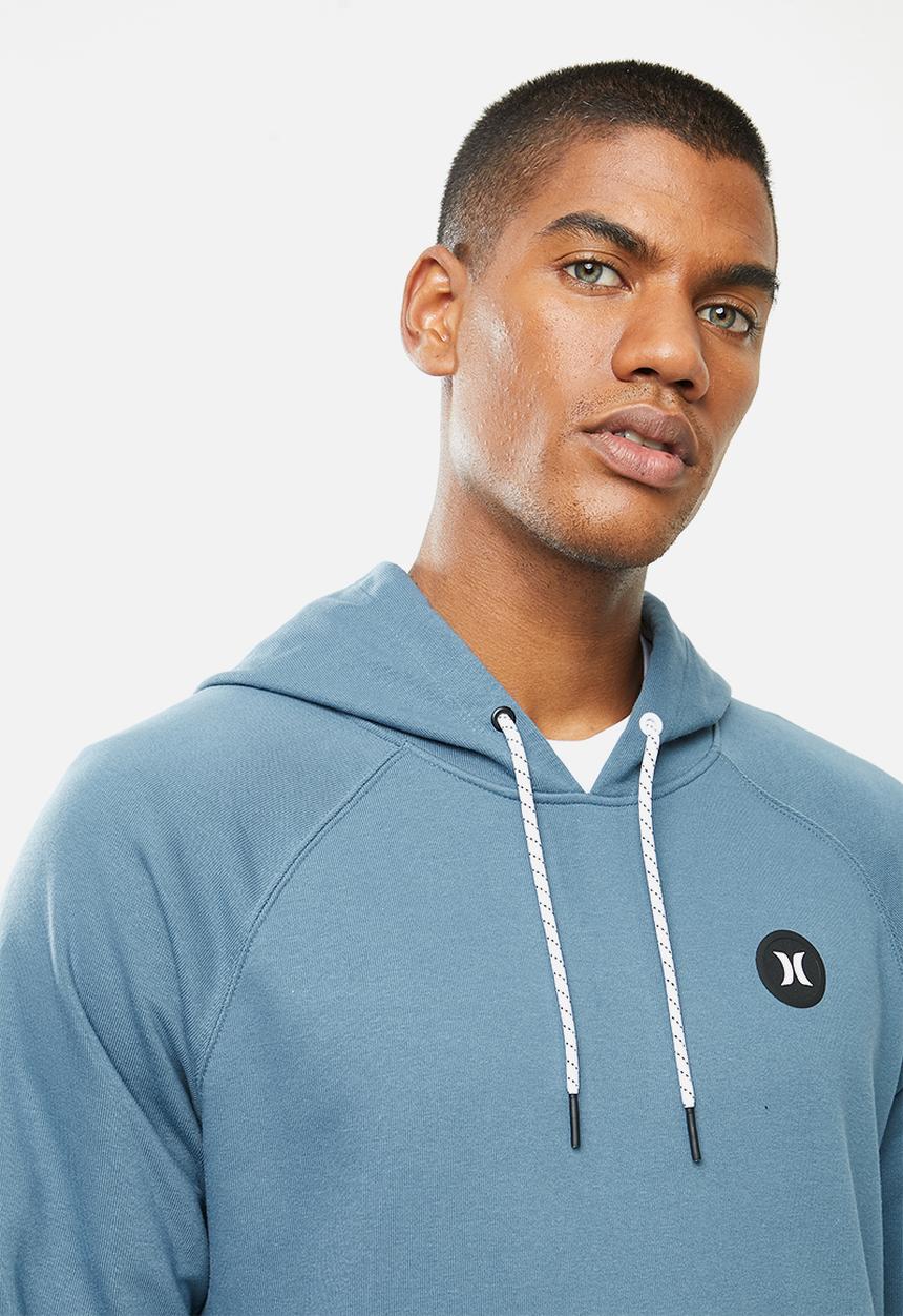 Hurley - Df universal fleece pull over hoodie - blue