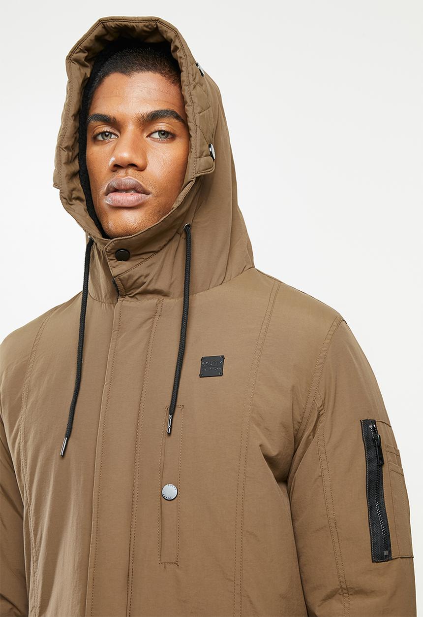 Cutty - Jacket cotton coat - brown