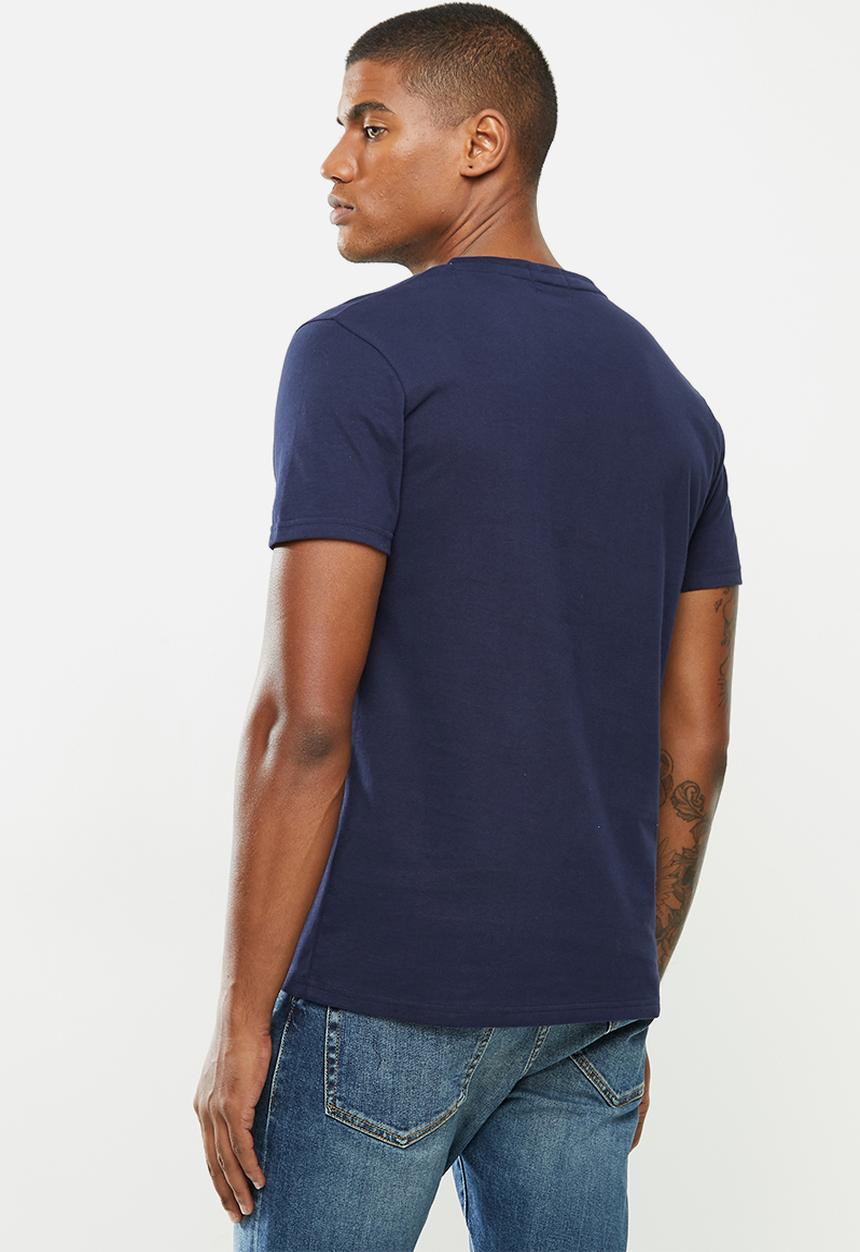 Superdry. - Ol classic vee tee  - rich navy