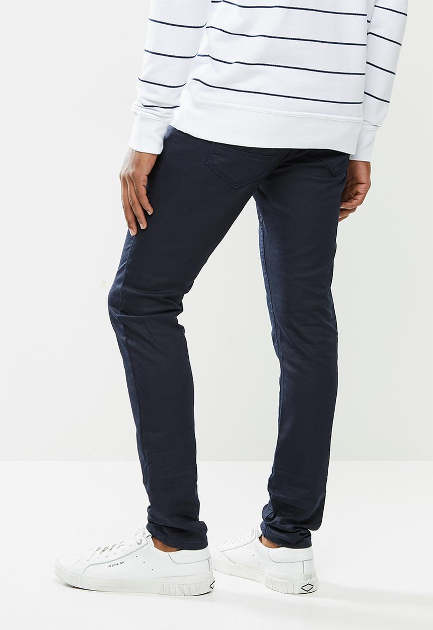 Cutty - Denim jean coated - navy