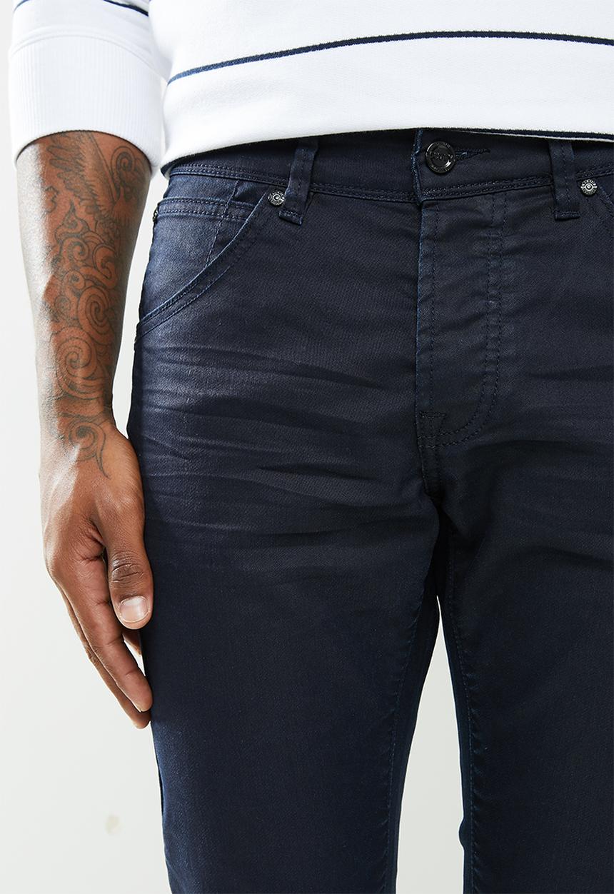 Cutty - Denim jean coated - navy