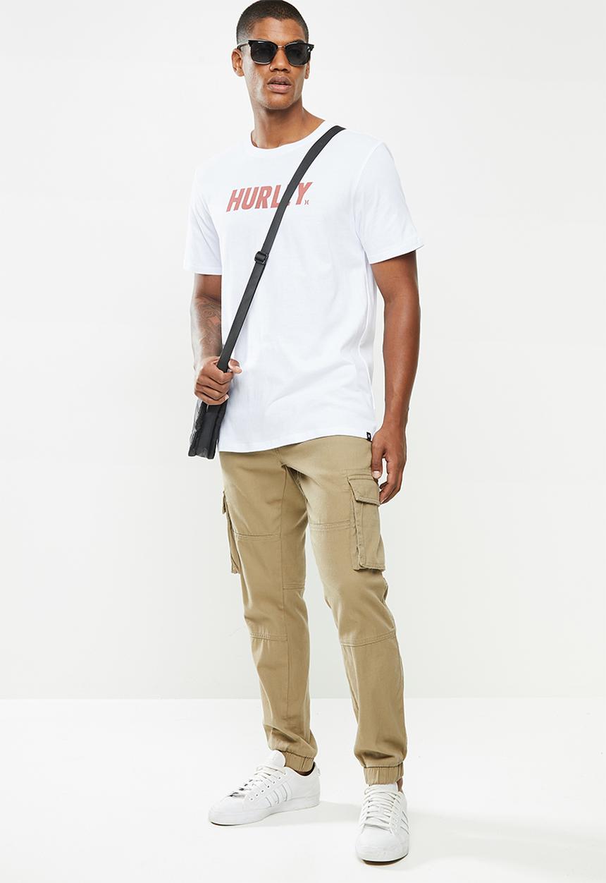 Hurley - Fastlane prem short sleeve T-shirt - white
