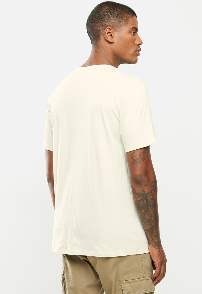 Hurley - Boxed short sleeve T-shirt - stone 