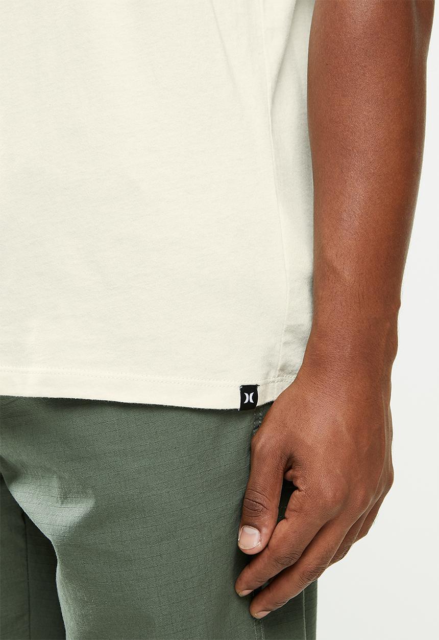 Hurley - Pop bar prem short sleeve T-shirt - stone 