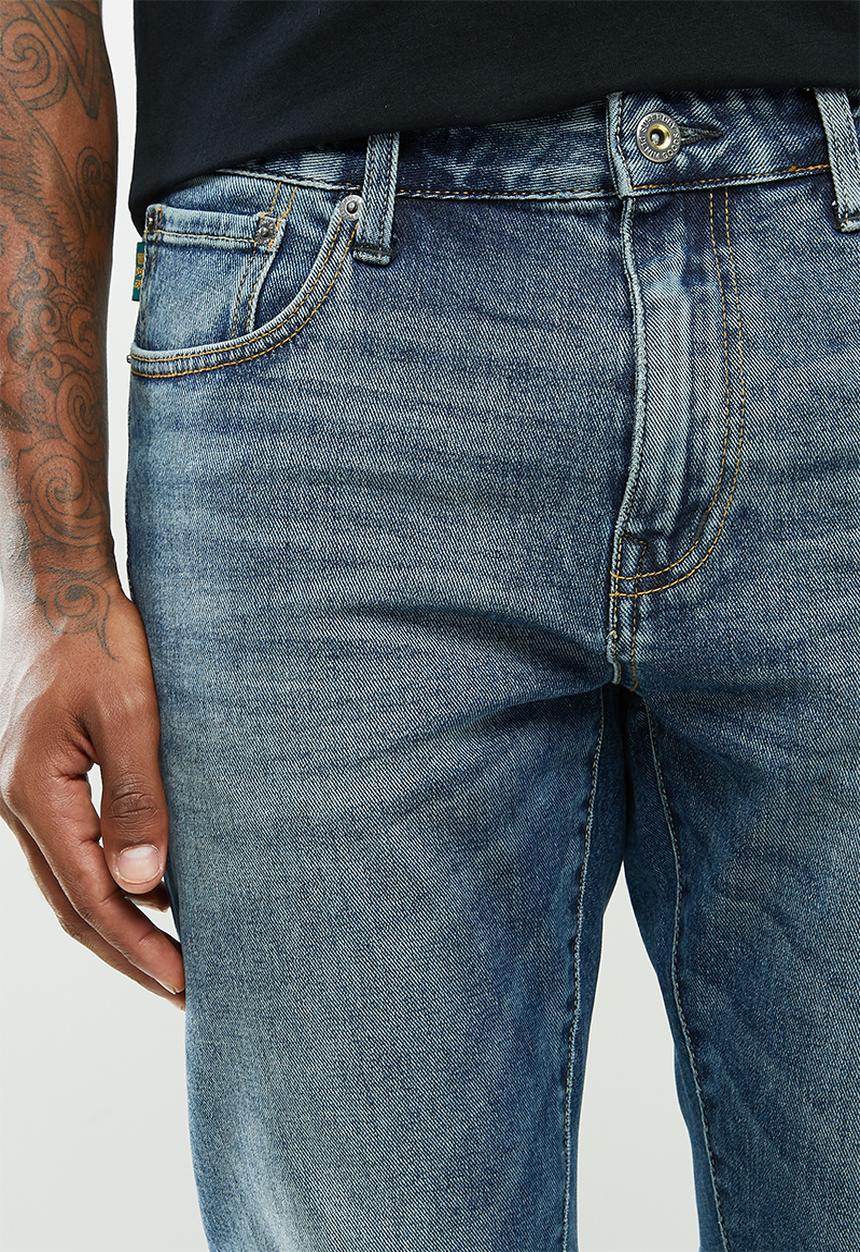 Superdry. - Slim jeans - salem worn mid blue