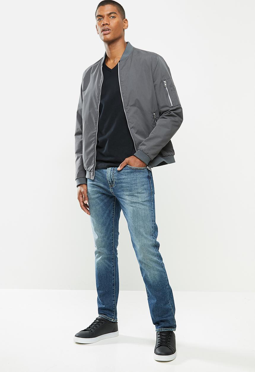 Superdry. - Slim jeans - salem worn mid blue
