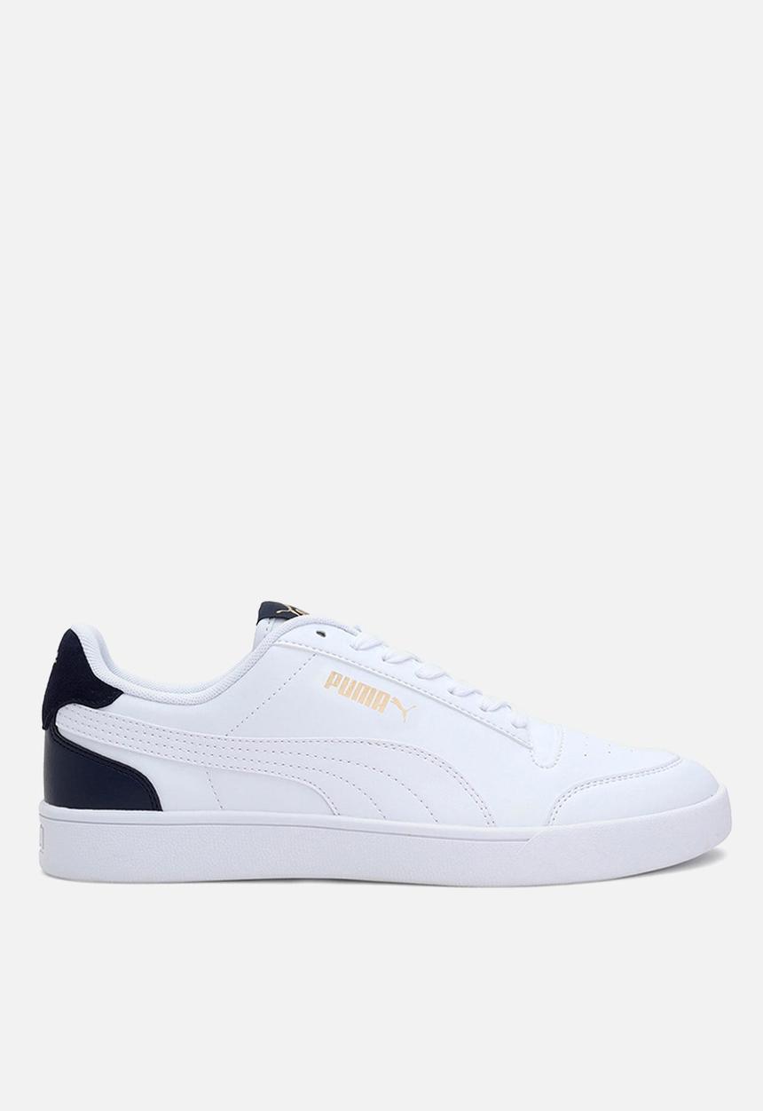 PUMA - Puma shuffle - puma white-puma white-peacoat-puma silver