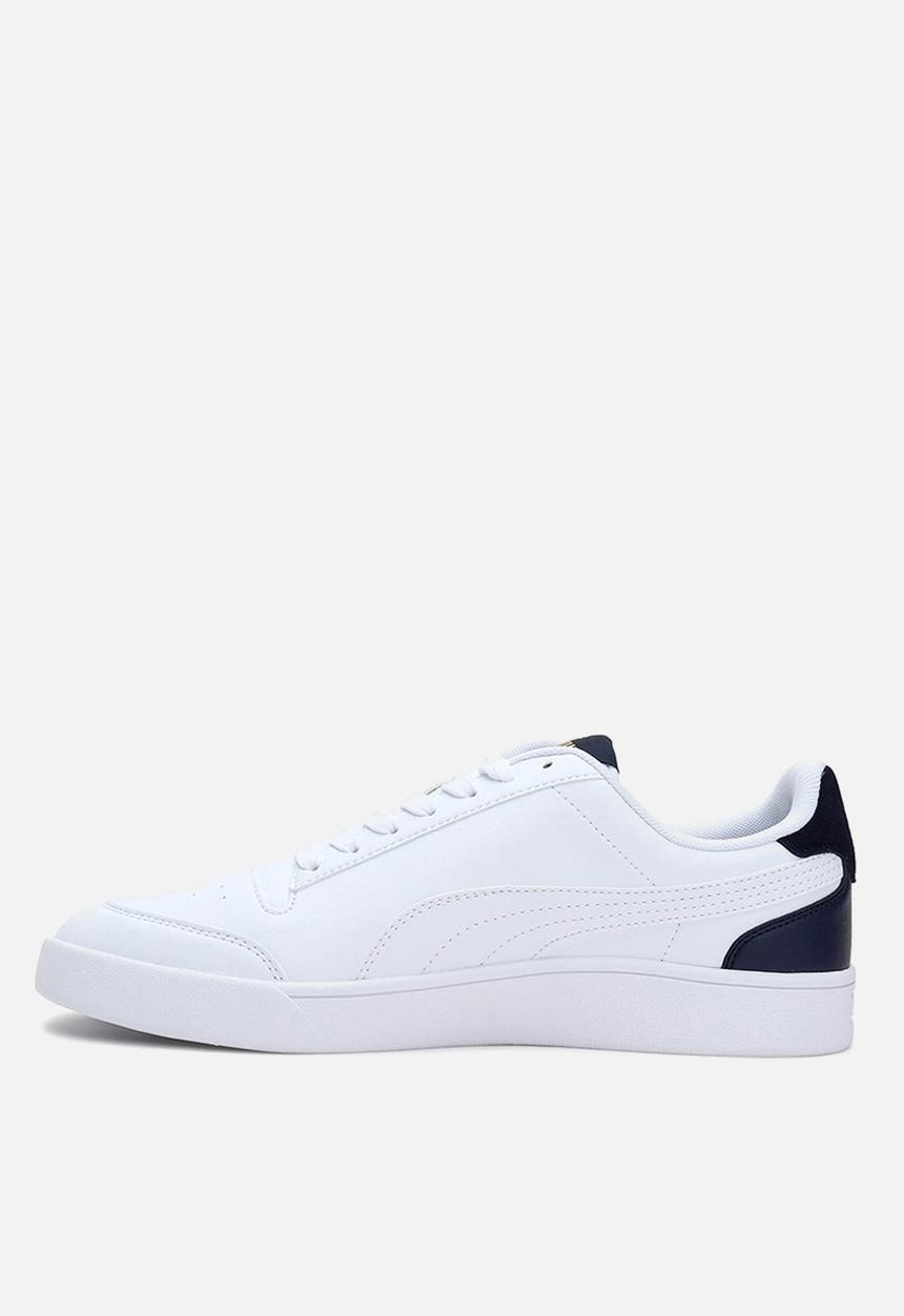 PUMA - Puma shuffle - puma white-puma white-peacoat-puma silver