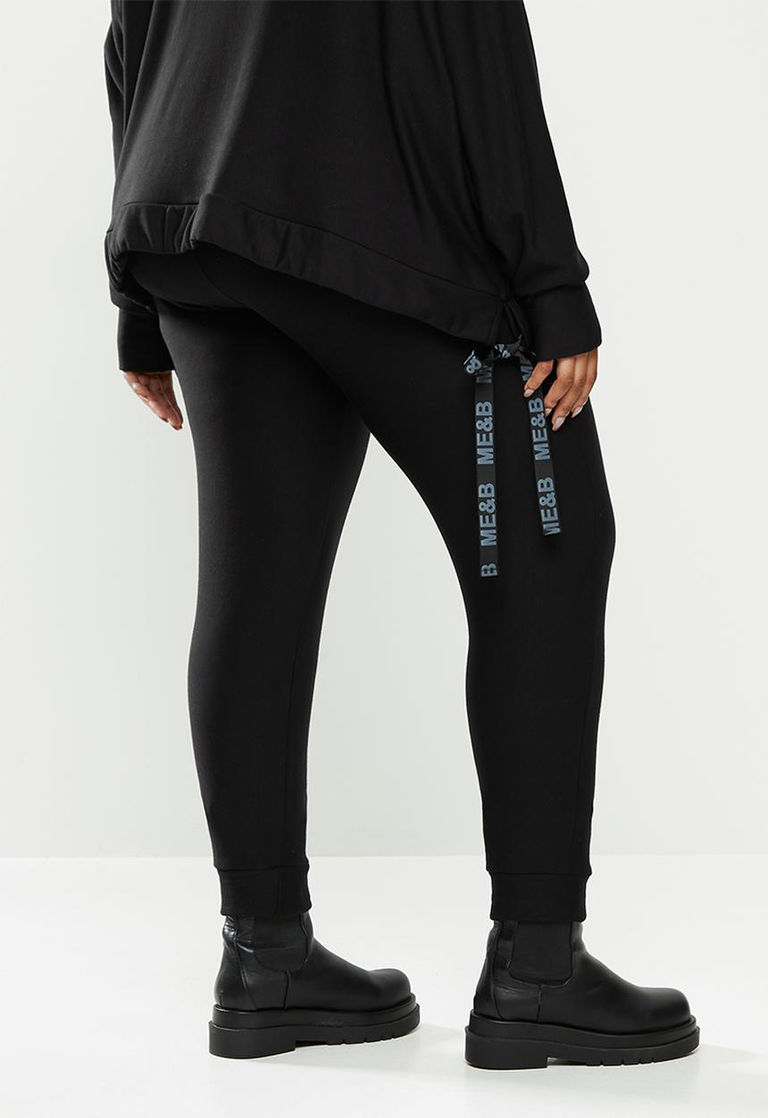 Me&B - Plus lounge legging - black