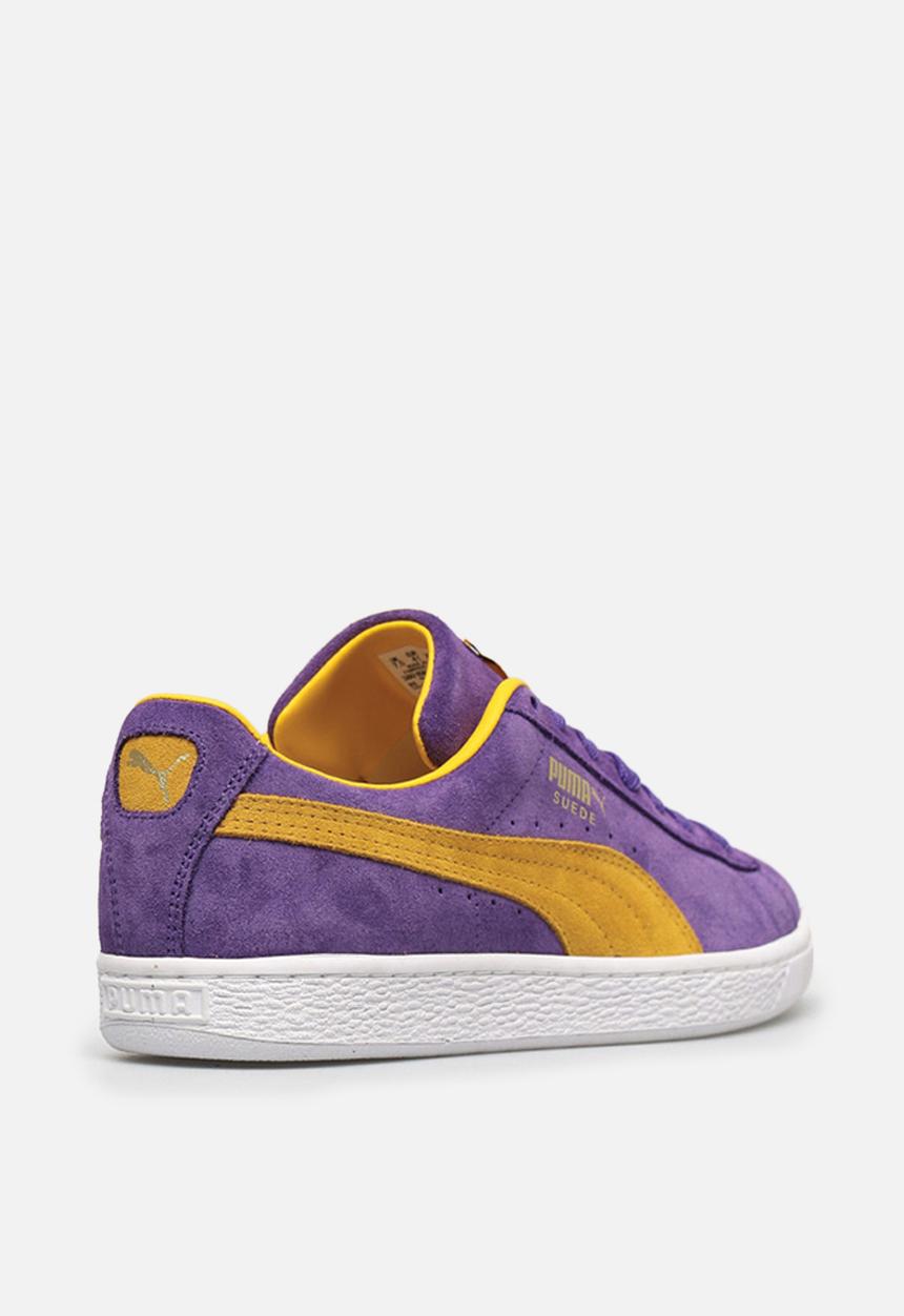 PUMA - Suede teams - prism violet-spectra yellow