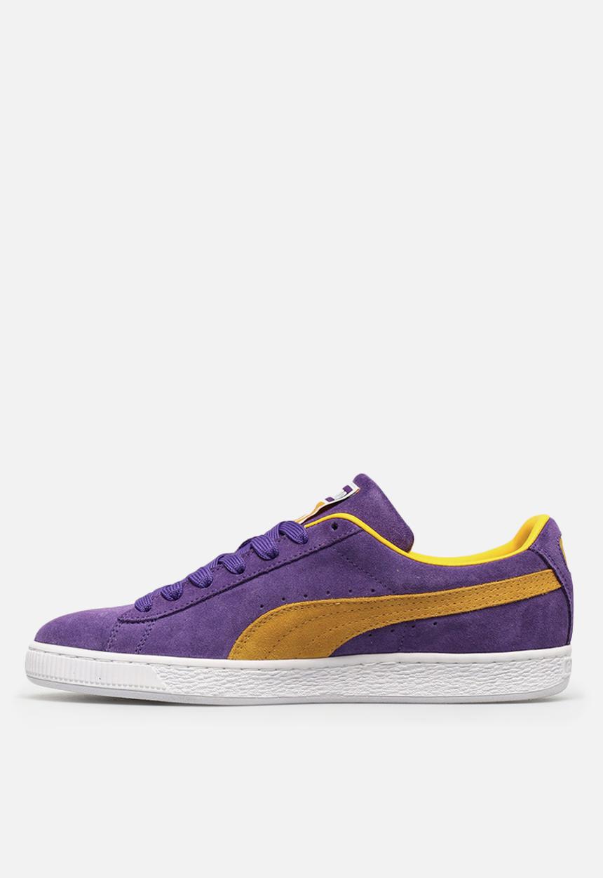 PUMA - Suede teams - prism violet-spectra yellow