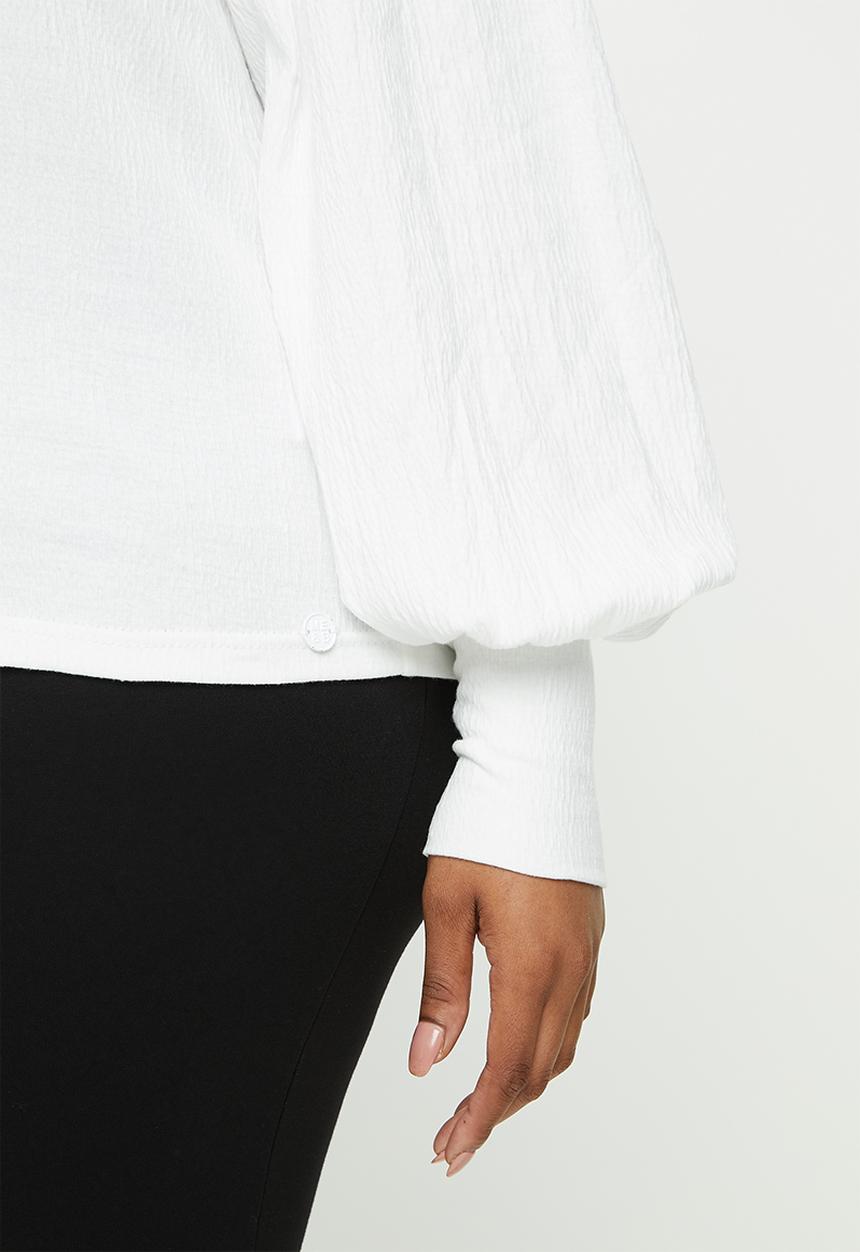Me&B - Plus milk essential bellow top - white