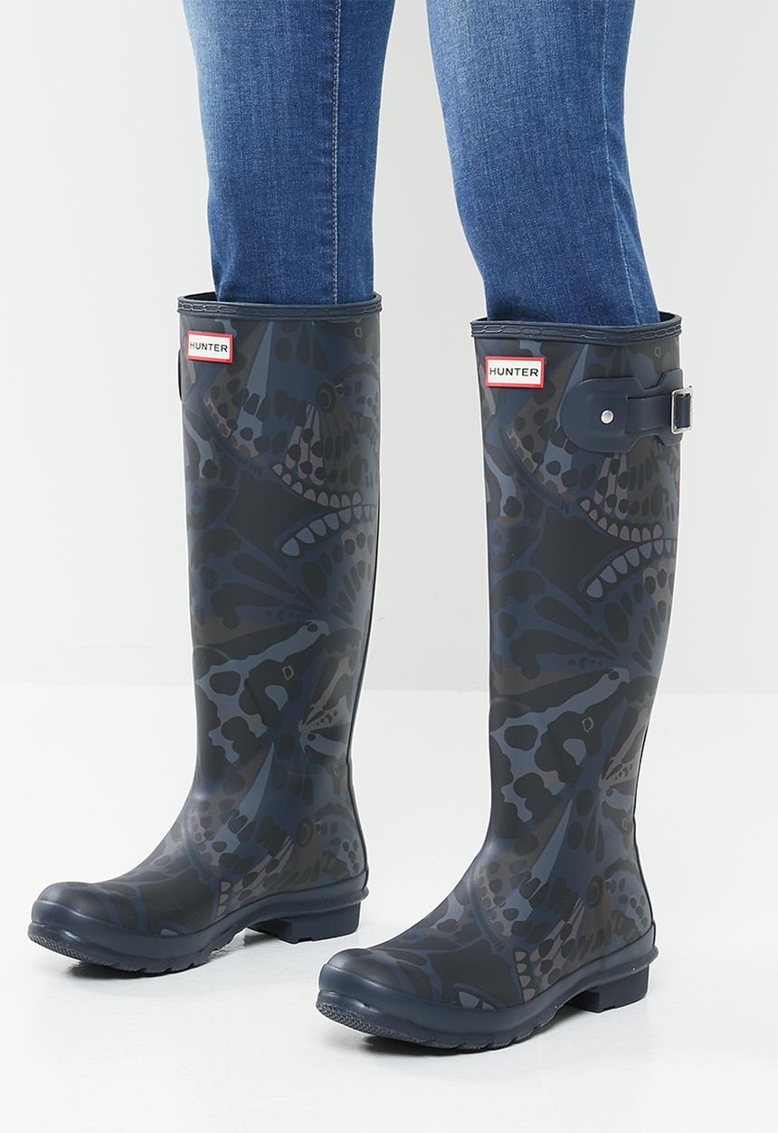 Hunter - Original butterfly camo tall - navy