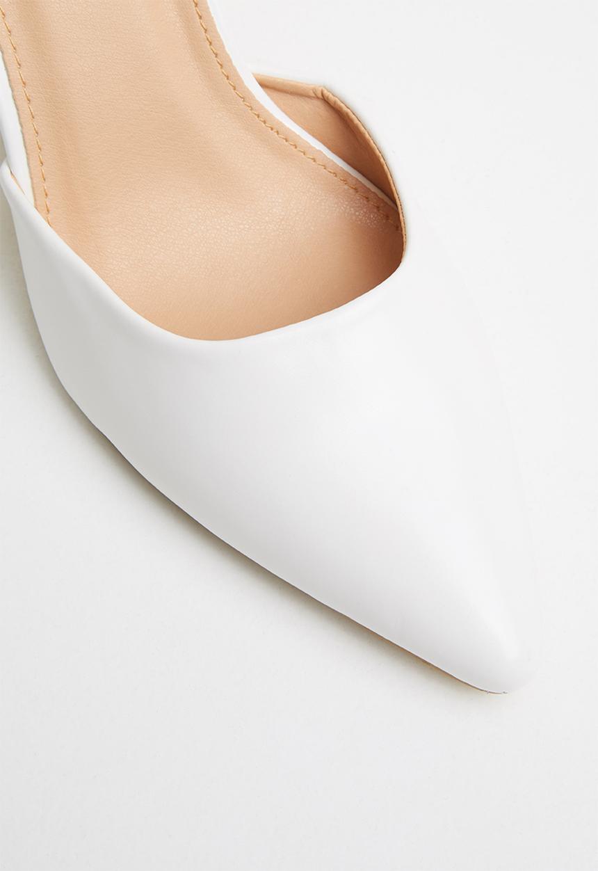 Superbalist - Ellen block heel - white
