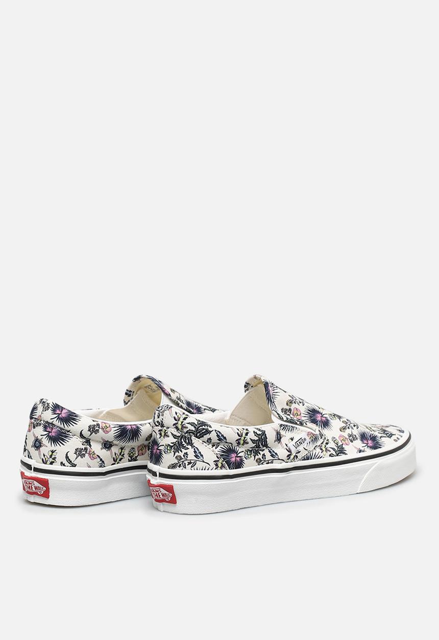 Vans - Ua classic slip-on - (paradise floral) true white/true white