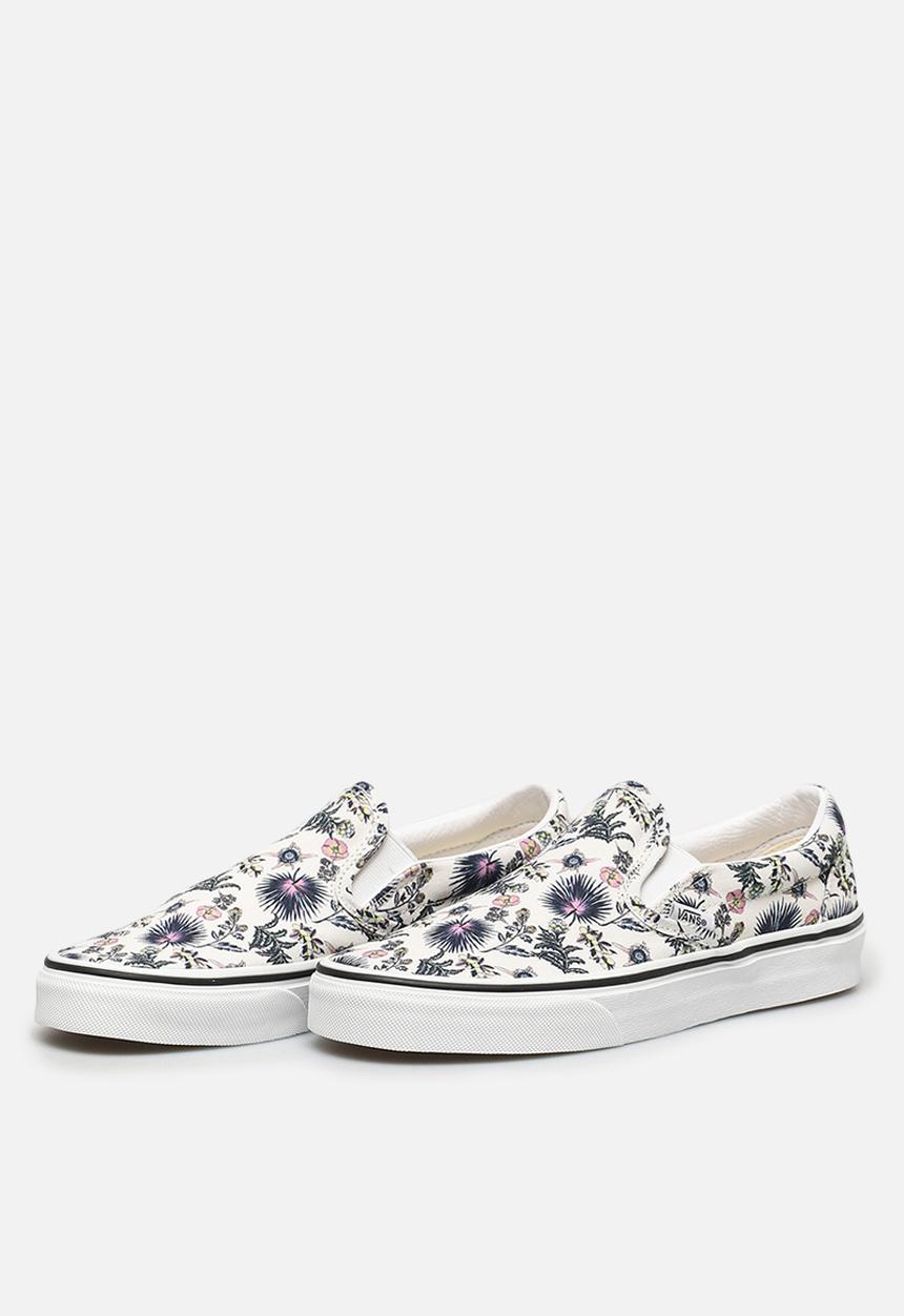 Vans - Ua classic slip-on - (paradise floral) true white/true white