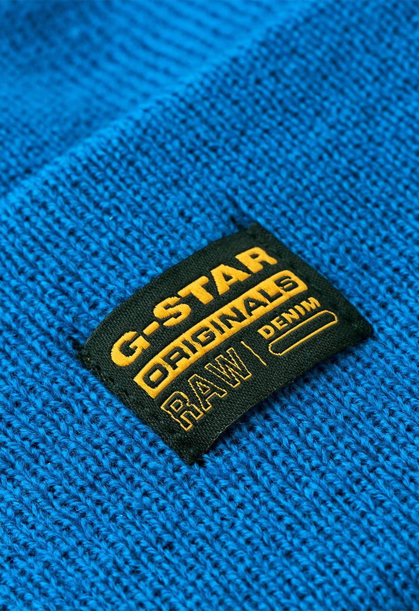 G-STAR - Effo beanie long - light royal blue
