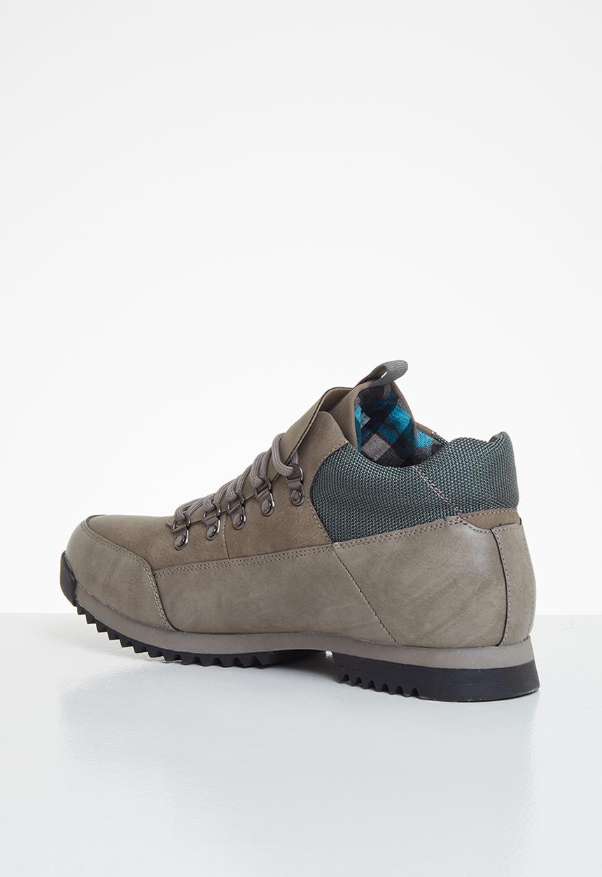 UrbanArt - Crocco 21 nub lea - grey