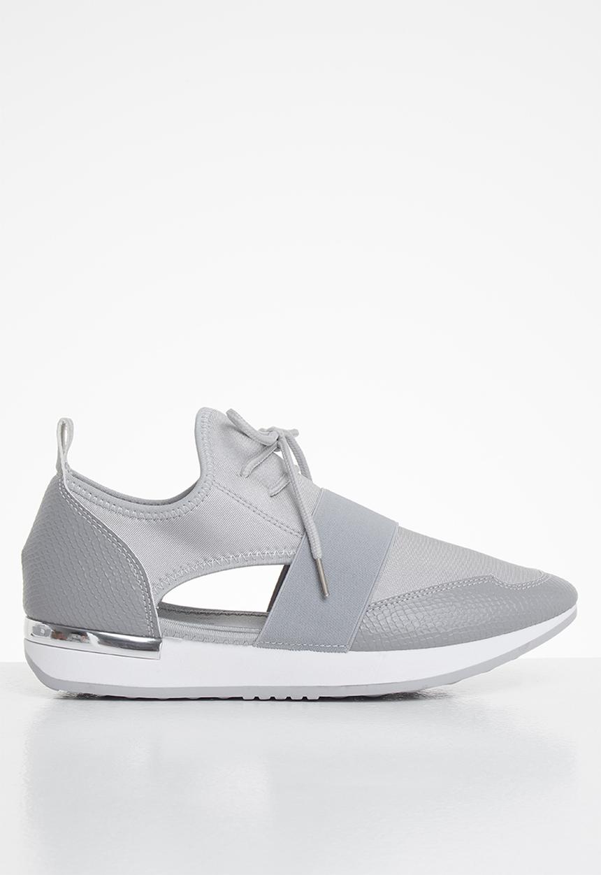Tom Tom - Side cut-out sneaker - grey 