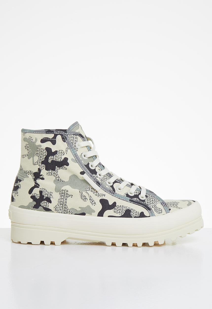 SUPERGA - 2341 alpina print - beige camo