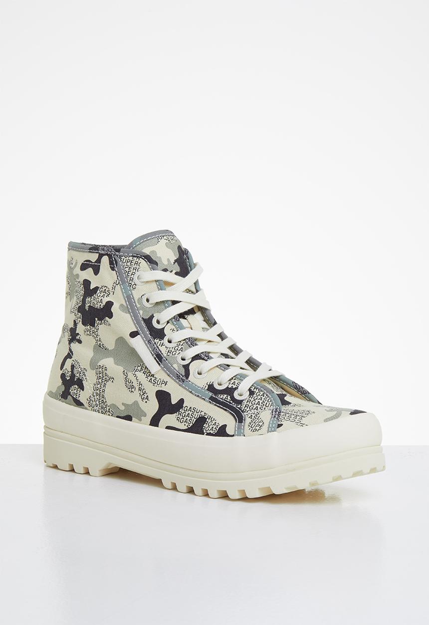 SUPERGA - 2341 alpina print - beige camo