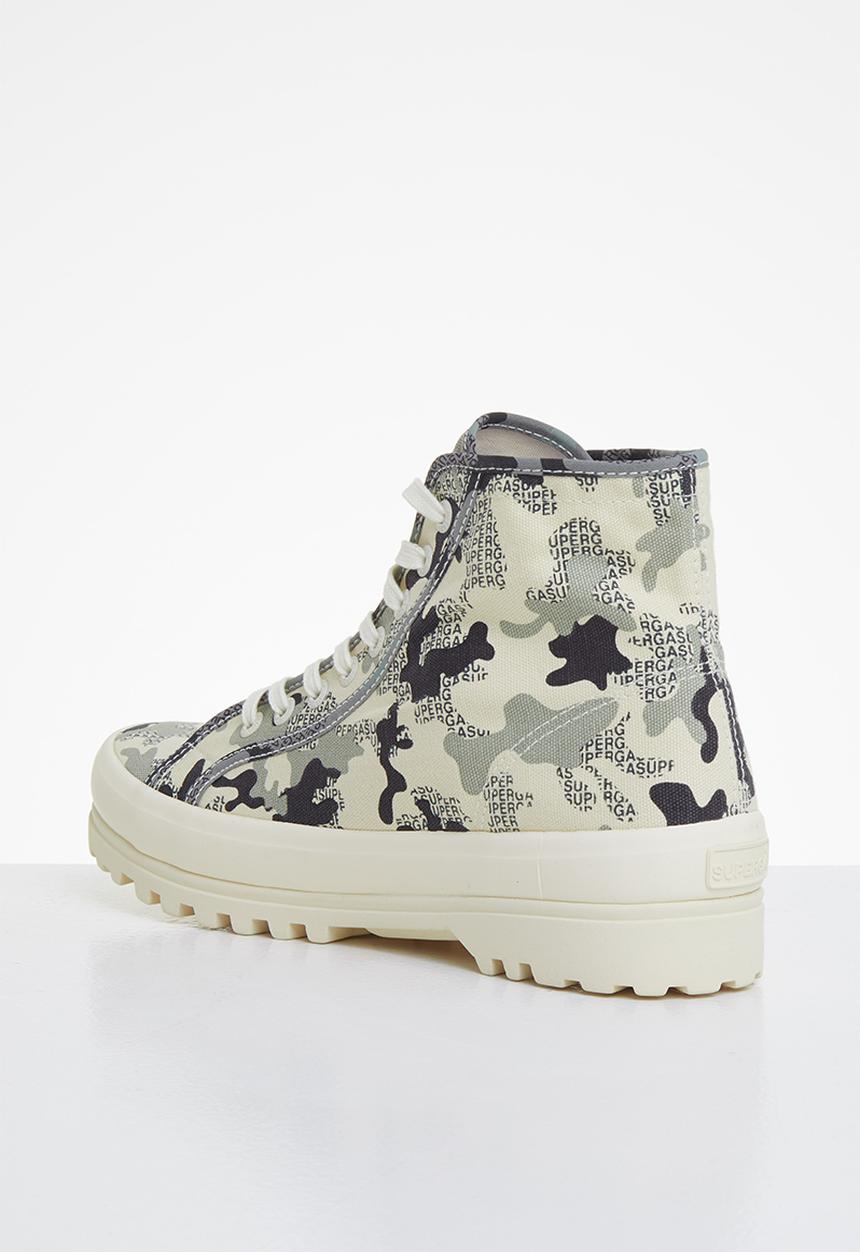 SUPERGA - 2341 alpina print - beige camo