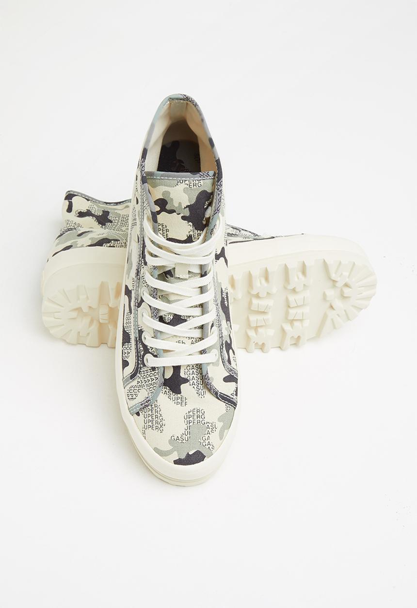 SUPERGA - 2341 alpina print - beige camo