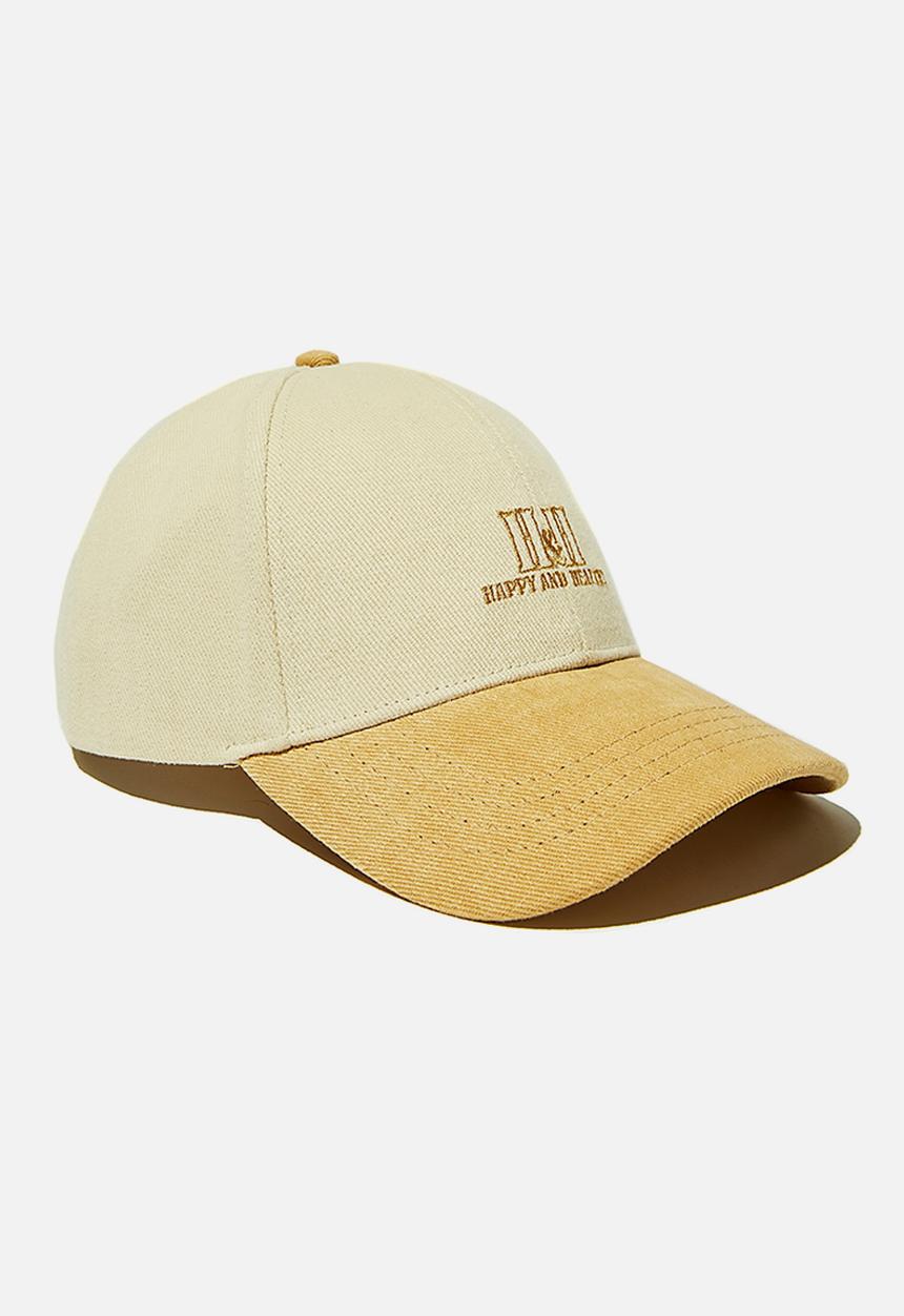 Rubi - Hailey structured cap - retro yellow