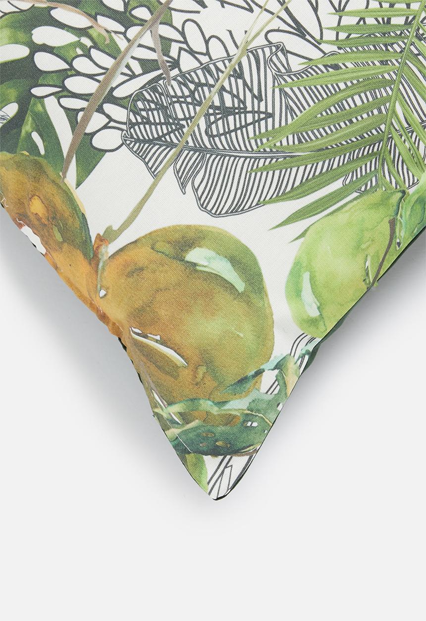 Hertex Haus - Kringebos outdoor cushion cover - moss