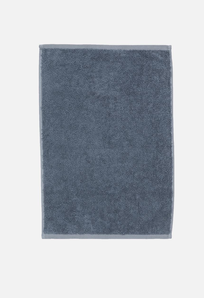 Linen House - Nara bamboo cotton towel - bluestone