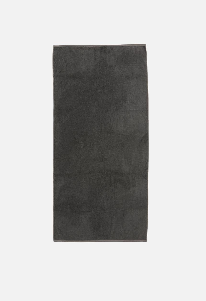 Linen House - Nara bamboo cotton towel - charcoal
