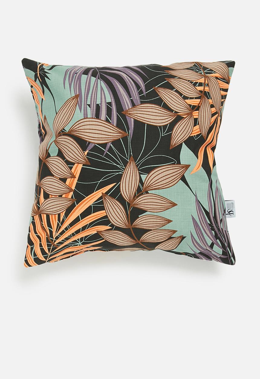Sixth Floor - Tropical jungle outdoor cushion cover - multi
