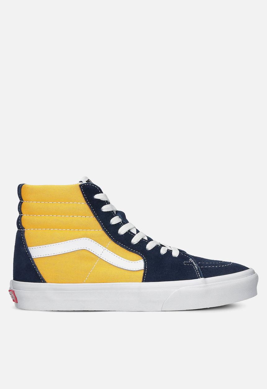 Vans - Ua sk8-hi - (classic sport) dress blues/saffron