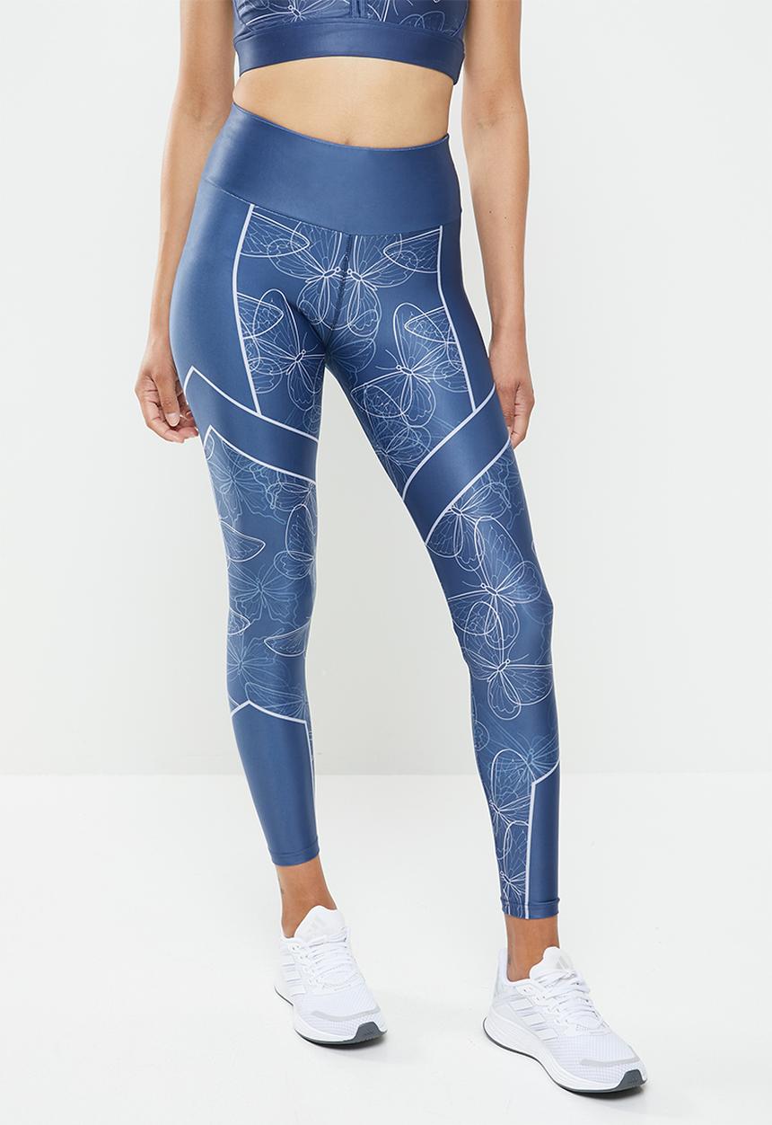 MOVEPRETTY - The zoe long leggings - dark blue 