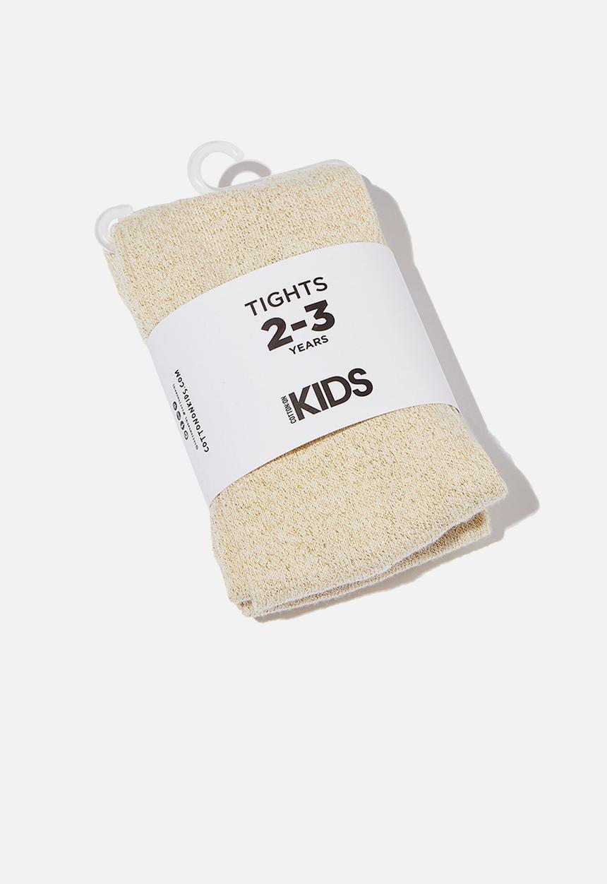 Cotton On - Tilly tights - goldy shimmer