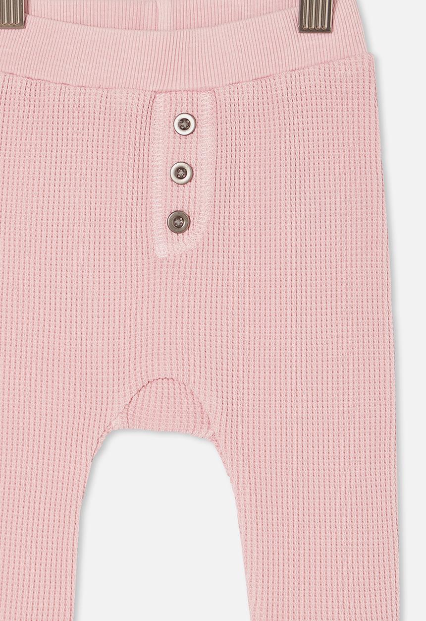 Cotton On - The waffle pant - cali pink